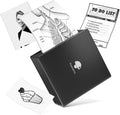 Mini Sticker Printer - M02 Wireless Pocket Printer, Compatible with Ios & Android, Photo Printer for Phone, for Fun Christmas Sticker, DIY Journal, New Year Gift, Black